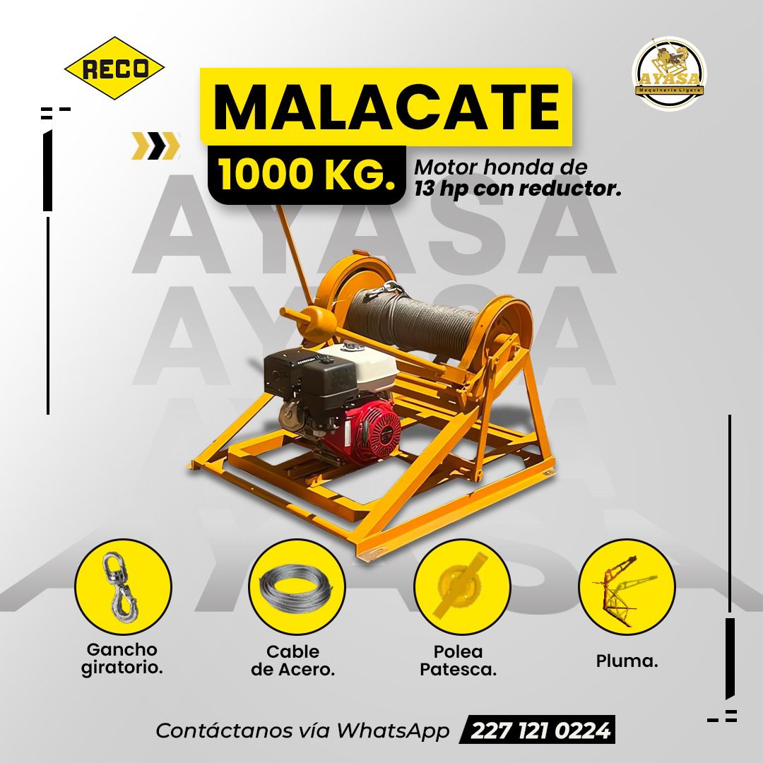 Malacate RM1000